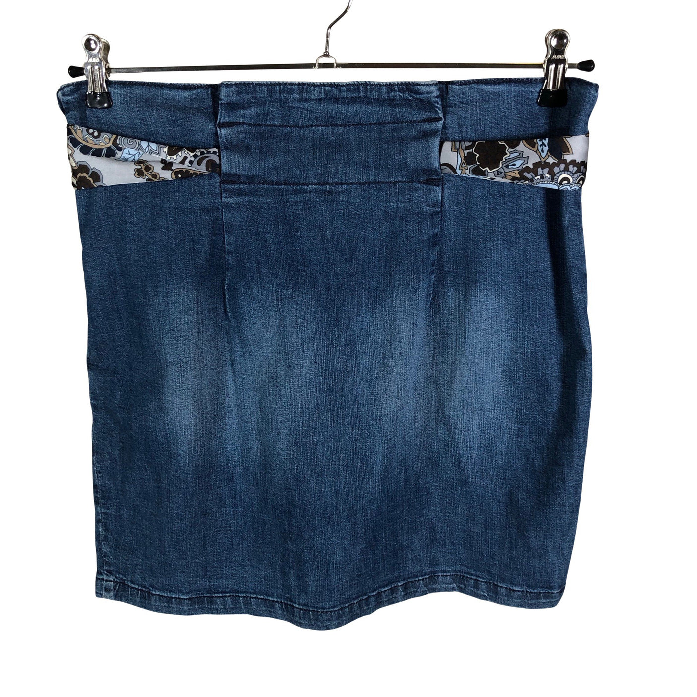 Unisex Benetton - Denim skirt, size 38 - Blue (2)