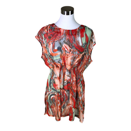 Unisex J.A.P - Schiffon tunic, size 40 - Red ()
