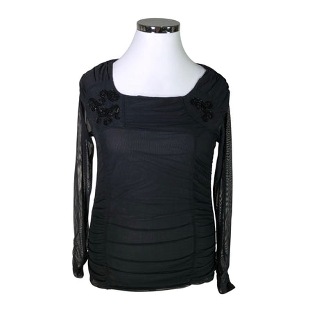Unisex s.Oliver - Party shirt, size 42 - Black ()