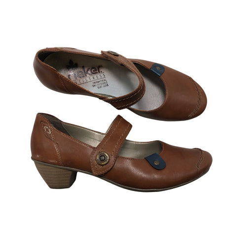 Unisex Rieker - High heels, size 37 - Brown ()