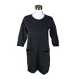 Unisex NOSH - Sweatshirt tunic, size 38 - Black ()
