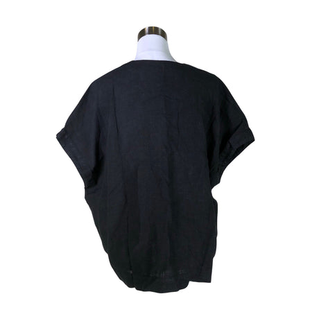 Unisex Papu - Short-sleeved blouse, size 40 - Black (2)