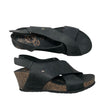 Unisex Panama Jack - Wedge sandals, size 38 - Black ()