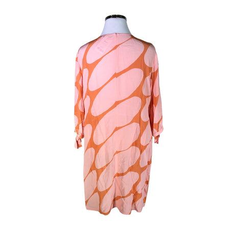 Unisex Marimekko - Schiffon dress, size 42 - Orange (2)