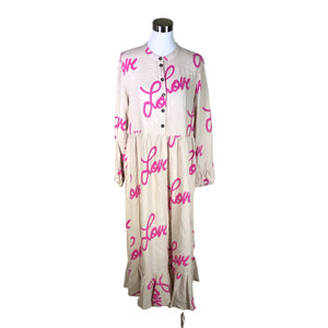 Unisex Vimma - Maxi dress, size 38 - Beige (1)