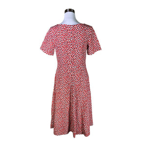 Unisex Marimekko - Tricot dress, size 38 - Red (2)