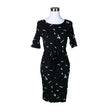 Unisex Selected - Schiffon dress, size 36 - Black ()