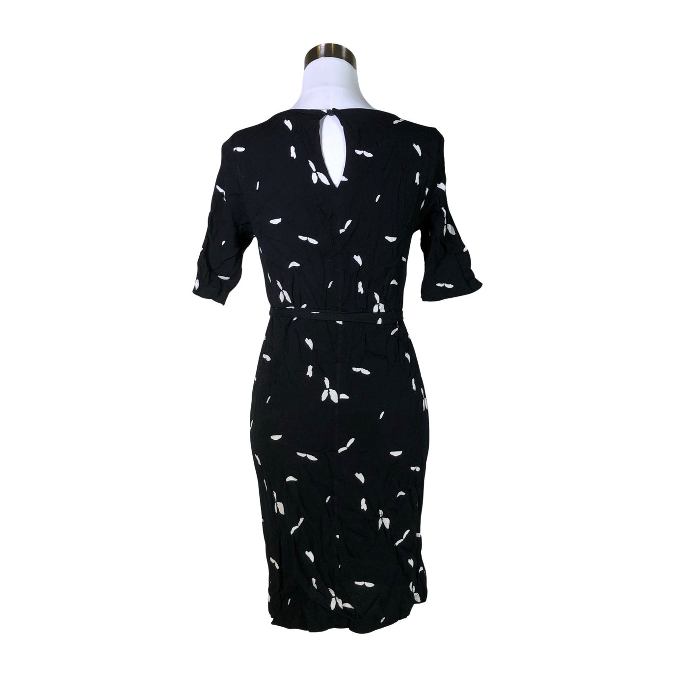 Unisex Selected - Schiffon dress, size 36 - Black (2)