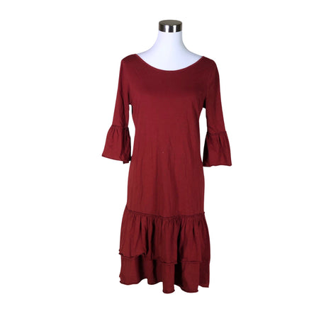 Unisex Esprit - Tricot dress, size 40 - Wine red ()