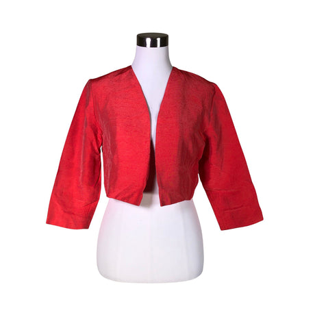 Unisex Shenina - Evening bolero jacket, size 40 - Red ()