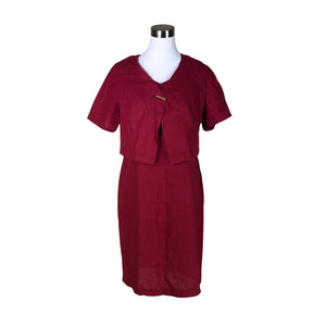 Unisex Intermezzo - Dress, size 38 - Wine red (1)