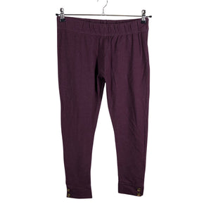 Unisex NOSH - Tricot capri pants, size 42 - Wine red (1)