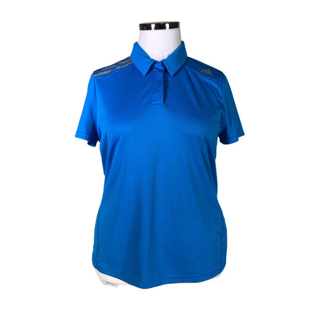 Unisex Adidas - Sports shirt, short sleeve, size 44 - Blue ()