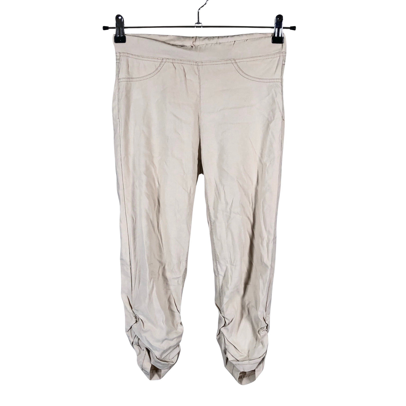 Unisex b.Young - Tricot capri pants, size 34 - Beige (1)