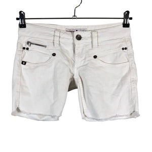 Unisex Freeman T. Porter - Denim shorts, size W27 - White (1)