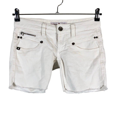 Unisex Freeman T. Porter - Denim shorts, size W27 - White ()