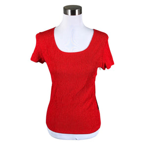 Unisex Kairi Vilderson - Short-sleeved blouse, size 40 - Red (1)