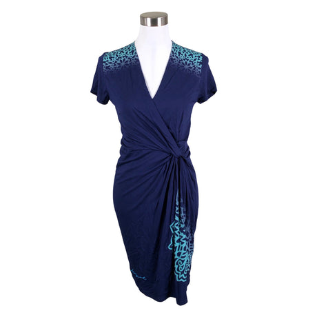 Unisex Desigual - Tricot dress, size 40 - Blue ()