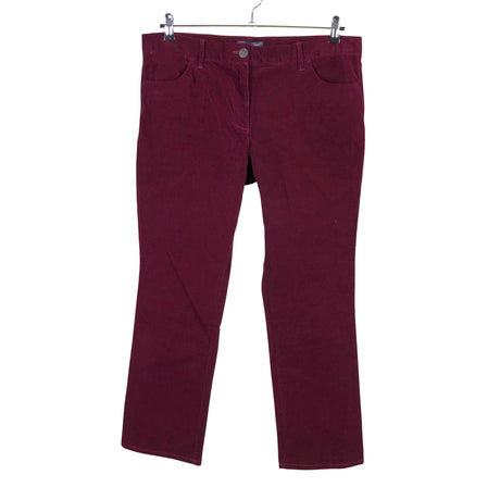Unisex Marks&Spencer - Velvet pants, size 44 - Wine red ()