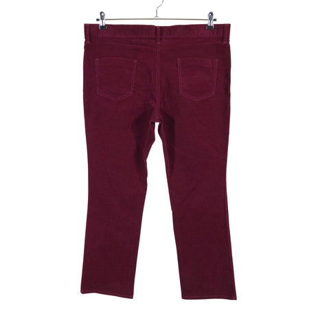Unisex Marks&Spencer - Velvet pants, size 44 - Wine red (2)