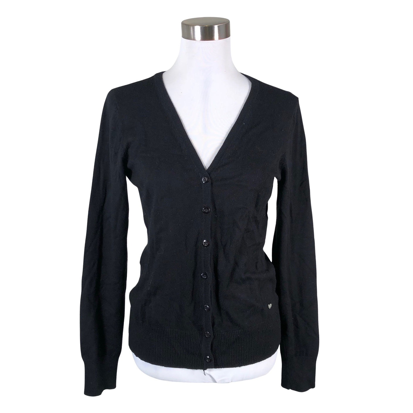 Unisex Fransa - Cardigan, size 38 - Black (1)
