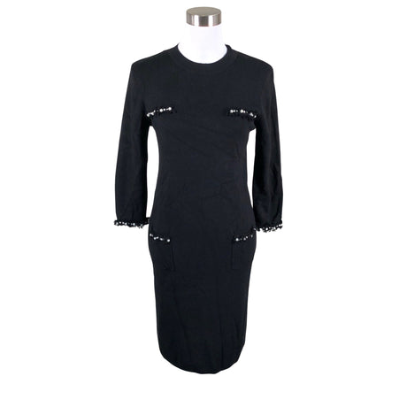 Unisex Mosaic - Knit dress, size 36 - Black ()