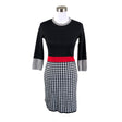 Unisex Norrison - Knit dress, size 36 - Black ()