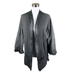 Unisex Cotton Candy - Sweat jacket, size 36 - Gray (1)