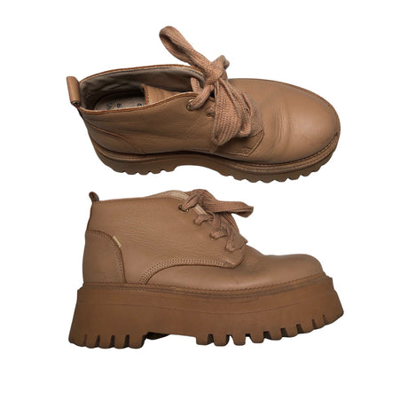 Unisex Bronx - Ankle boots, size 38 - Brown ()