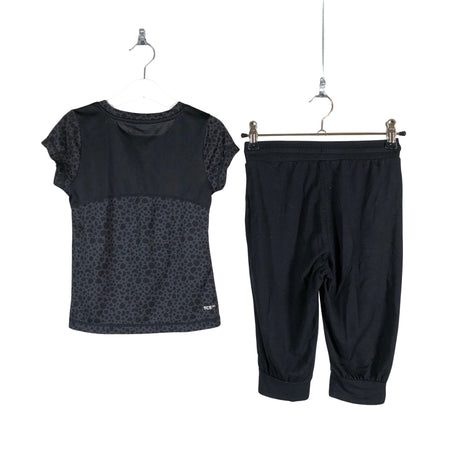 Unisex Soc - Sports shirt, short sleeve, size 122 - 128 - Gray (2)