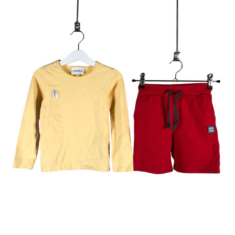 Unisex Gugguu - Tricot shirt, size 104 - 110 - Yellow ()