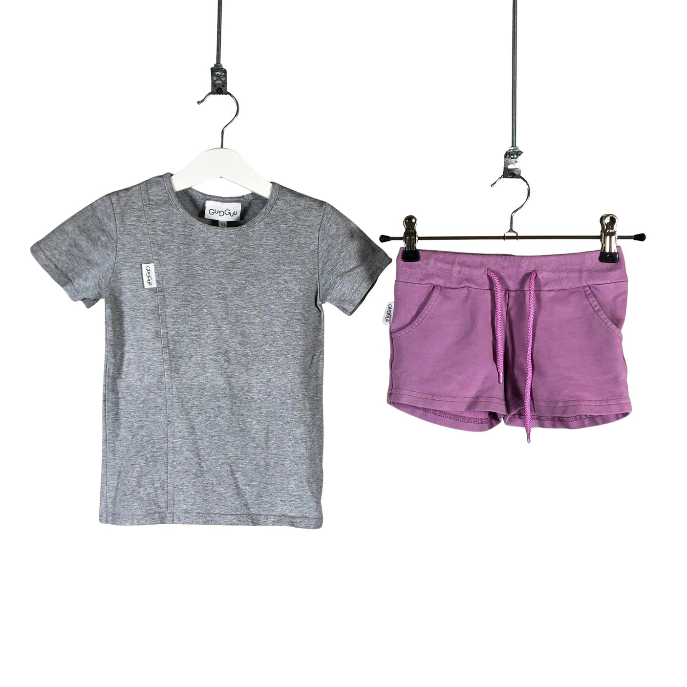 Unisex Gugguu - T-shirt, size 104 - 110 - Gray (1)
