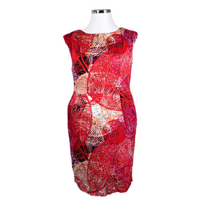 Unisex Vilderson - Sheath dress, size 46 - Red (1)