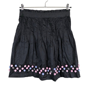 Unisex Tintoretto - Fabric skirt, size 38 - Black (1)