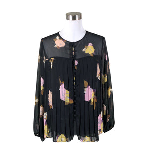 Unisex Massimo Dutti - Blouse, size 38 - Black (1)