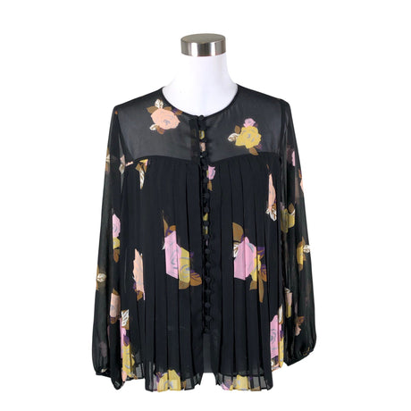 Unisex Massimo Dutti - Blouse, size 38 - Black ()