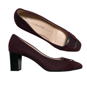 Unisex Peter Kaiser - High heels, size 39 - Wine red (1)