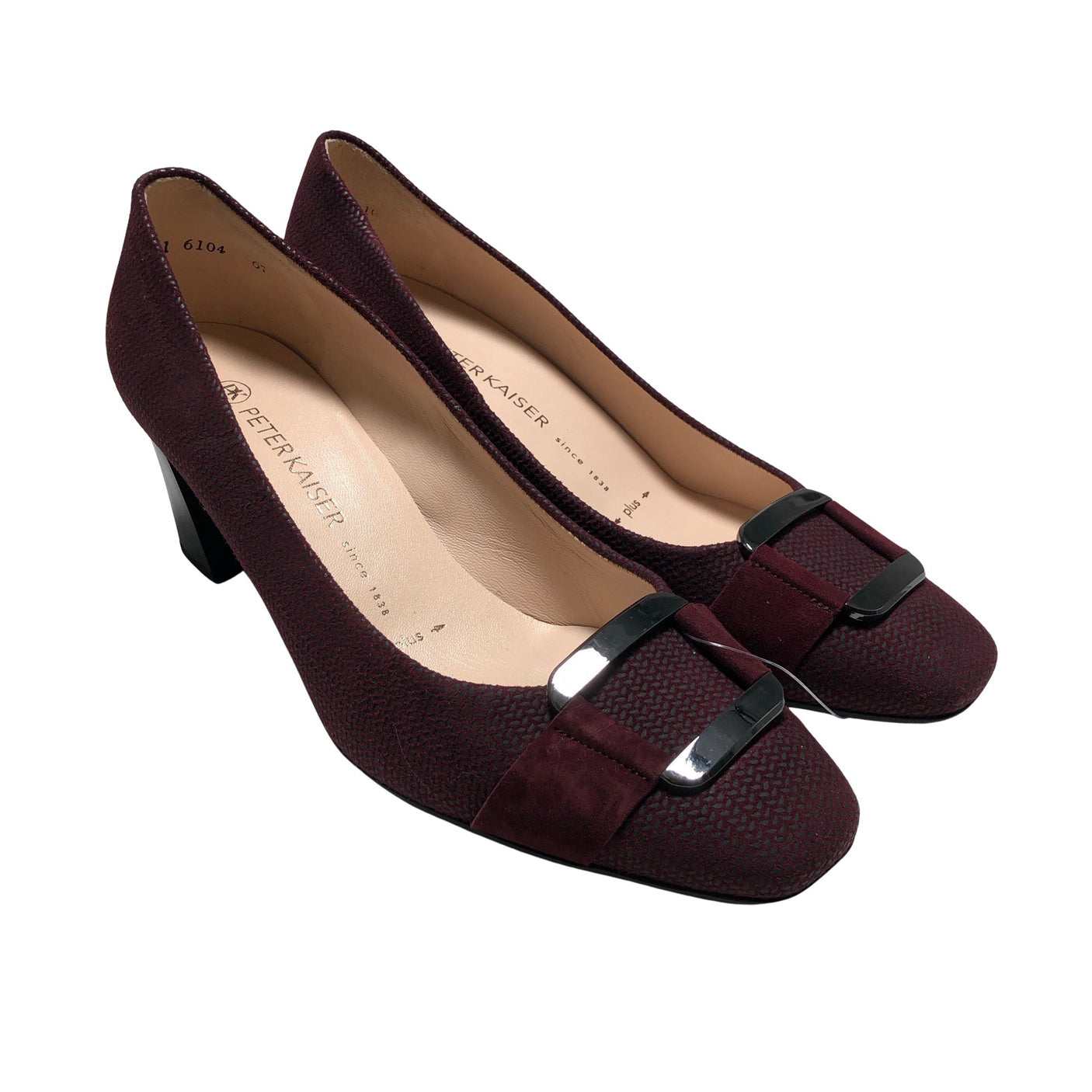 Unisex Peter Kaiser - High heels, size 39 - Wine red (3)
