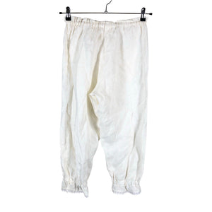 Unisex Bypias - Capri pants, size 36 - Natural white (2)