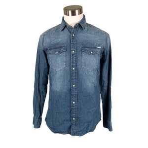 Unisex Jack & Jones - Denim shirt, size M - Blue (1)