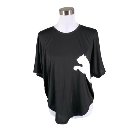 Unisex Puma - Sports shirt, short sleeve, size 38 - Black ()