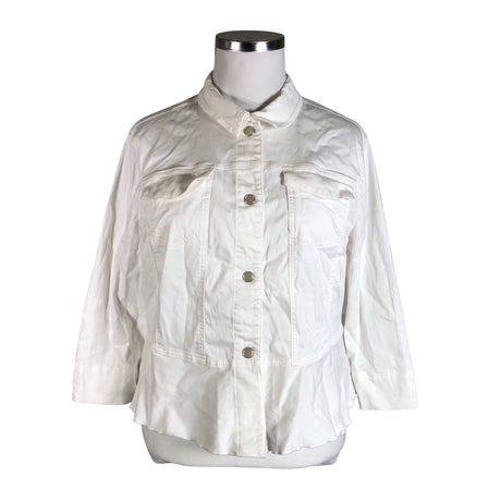 Unisex Comma - Denim jacket, size 42 - White ()
