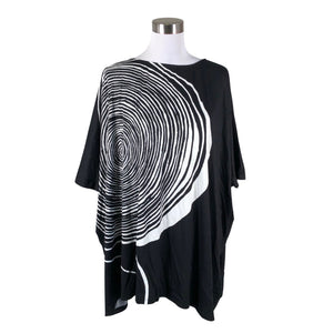 Unisex Marita Huurinainen - Tricot tunic, size 34 - Black (1)
