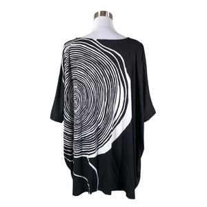 Unisex Marita Huurinainen - Tricot tunic, size 34 - Black (2)