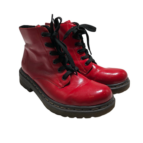 Unisex Rieker - Army boots, size 41 - Red (2)