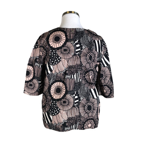 Unisex Marimekko - Short-sleeved blouse, size 42 - Light pink (2)