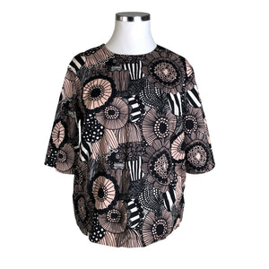 Unisex Marimekko - Short-sleeved blouse, size 42 - Light pink (1)