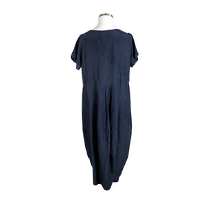 Unisex Cocon.Commerz Privatsachen - Schiffon dress, size 42 - Blue (2)