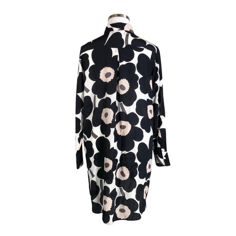 Unisex Marimekko - Schiffon dress, size 44 - Black (2)