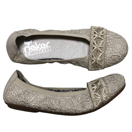 Unisex Rieker - Ballerinas, size 37 - Beige ()